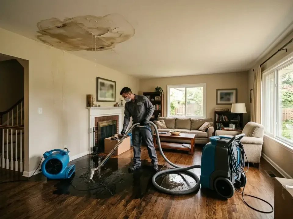 attic-pipe-burst-ceiling-drip-008 — frequently asked questions, Water Damage Restoration & Carpet Care in Sewaren, NJ